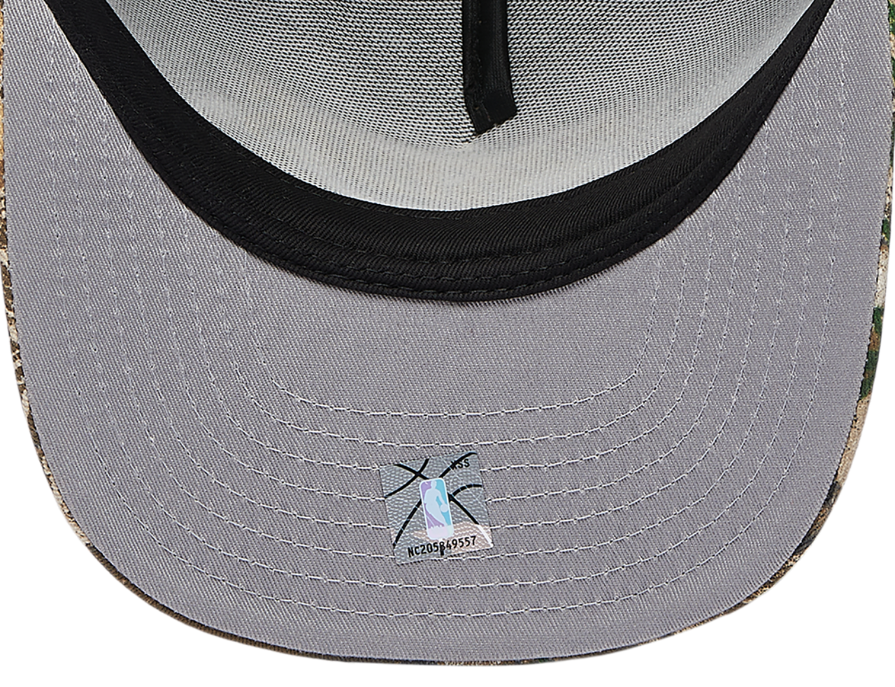 New Era 76ers 9FIFTY A Frame Curve 02 RTE Image 5 of 5. Tap to open photo gallery.