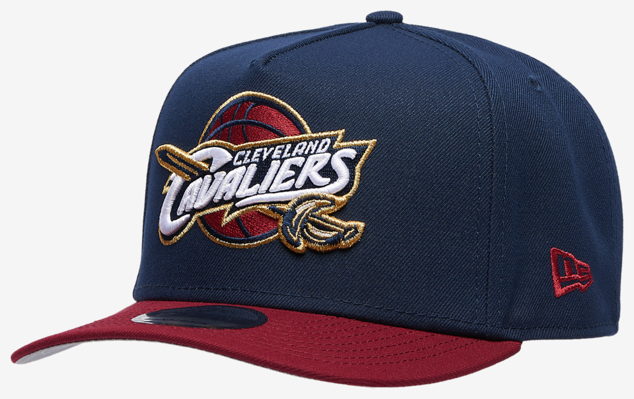 New Era Cavaliers 9FIFTY A Frame Curve 16 Finals OSB Image 1 of 5. Tap to open photo gallery.