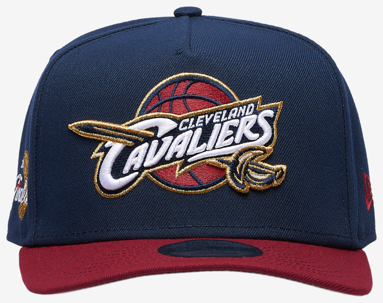 New Era Cavaliers 9FIFTY A Frame Curve 16 Finals OSB Image 2 of 5. Tap to open photo gallery.