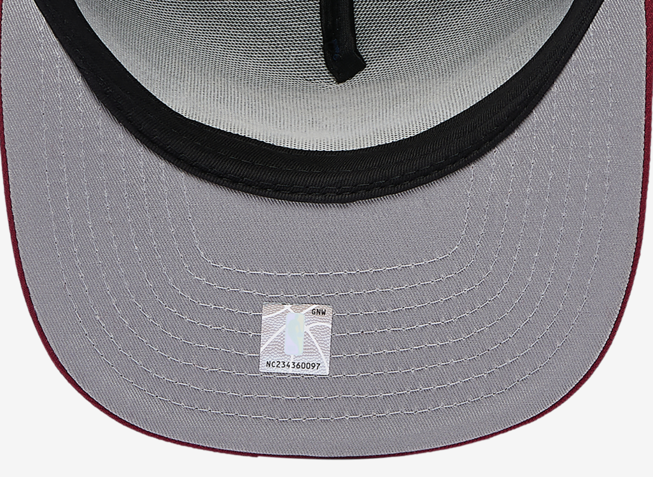 New Era Cavaliers 9FIFTY A Frame Curve 16 Finals OSB Image 5 of 5. Tap to open photo gallery.