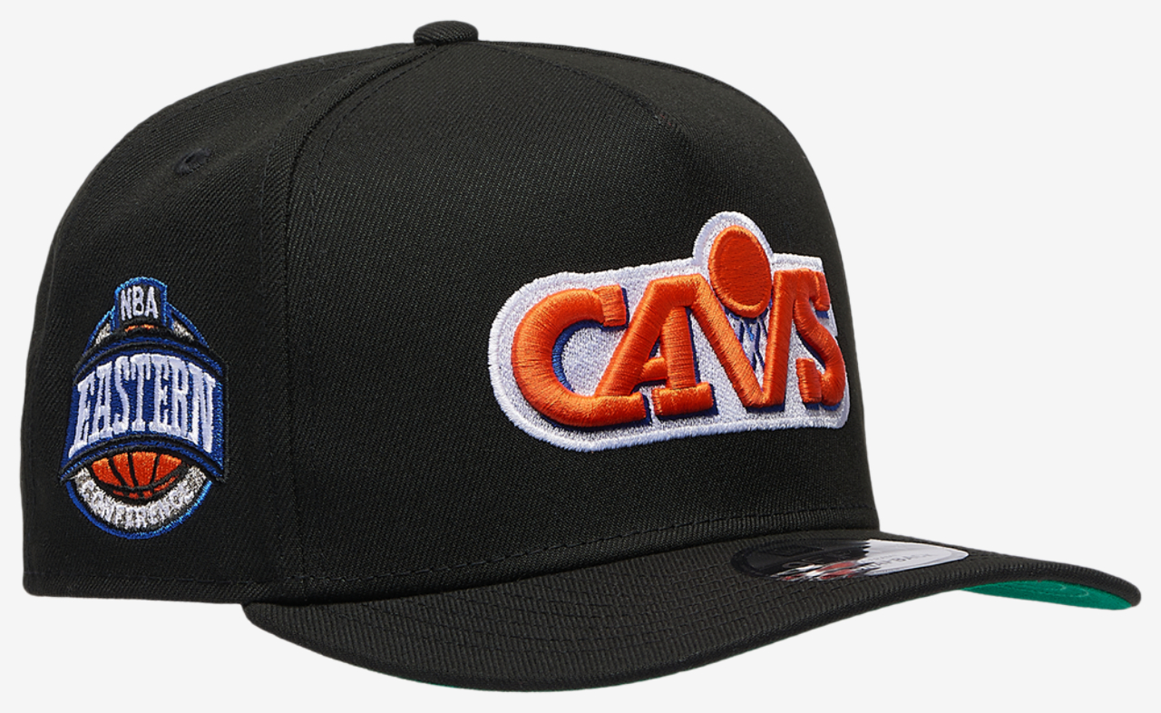New Era Cavaliers 9FIFTY A Frame Curve EC Image 3 of 5. Tap to open photo gallery.