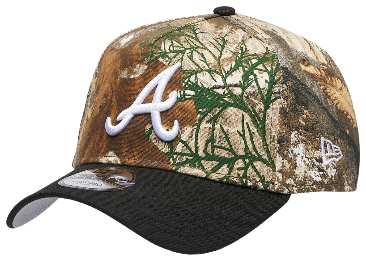 New Era Braves 940 A-Frame RealTree Cap Image 1 of 5. Tap to open photo gallery.