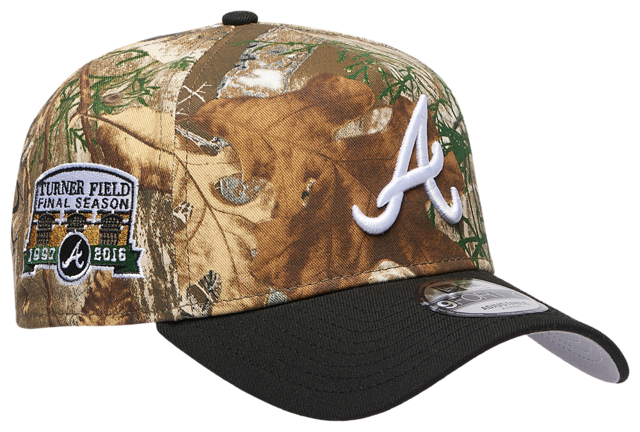 New Era Braves 940 A-Frame RealTree Cap Image 3 of 5. Tap to open photo gallery.