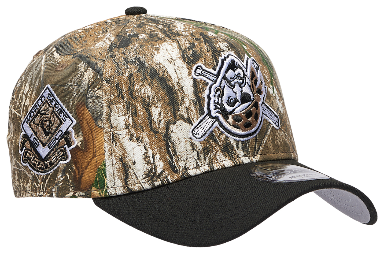 New Era Pirates 940 A-Frame RealTree Cap Image 3 of 5. Tap to open photo gallery.
