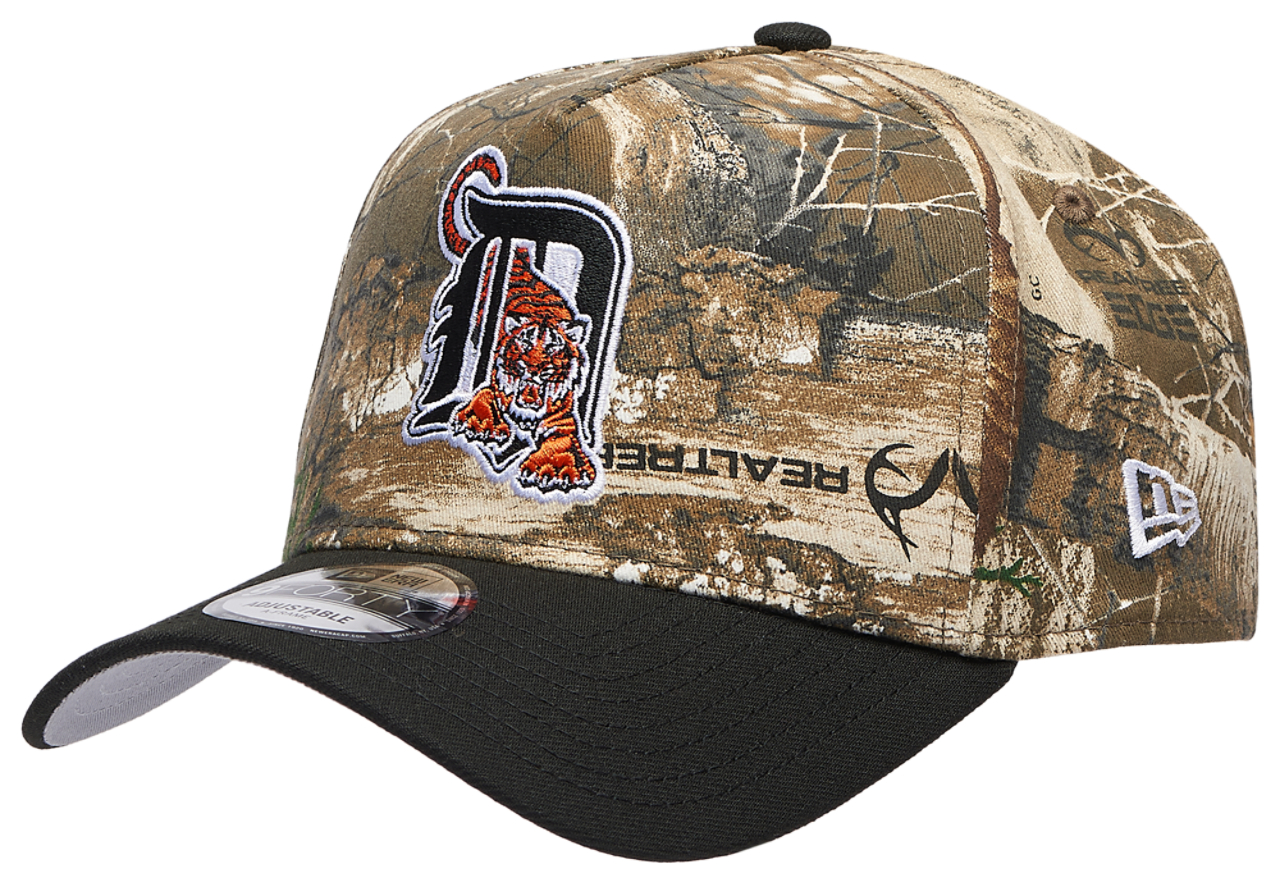 New Era Tigers 940 A-Frame RealTree Cap Image 1 of 5. Tap to open photo gallery.