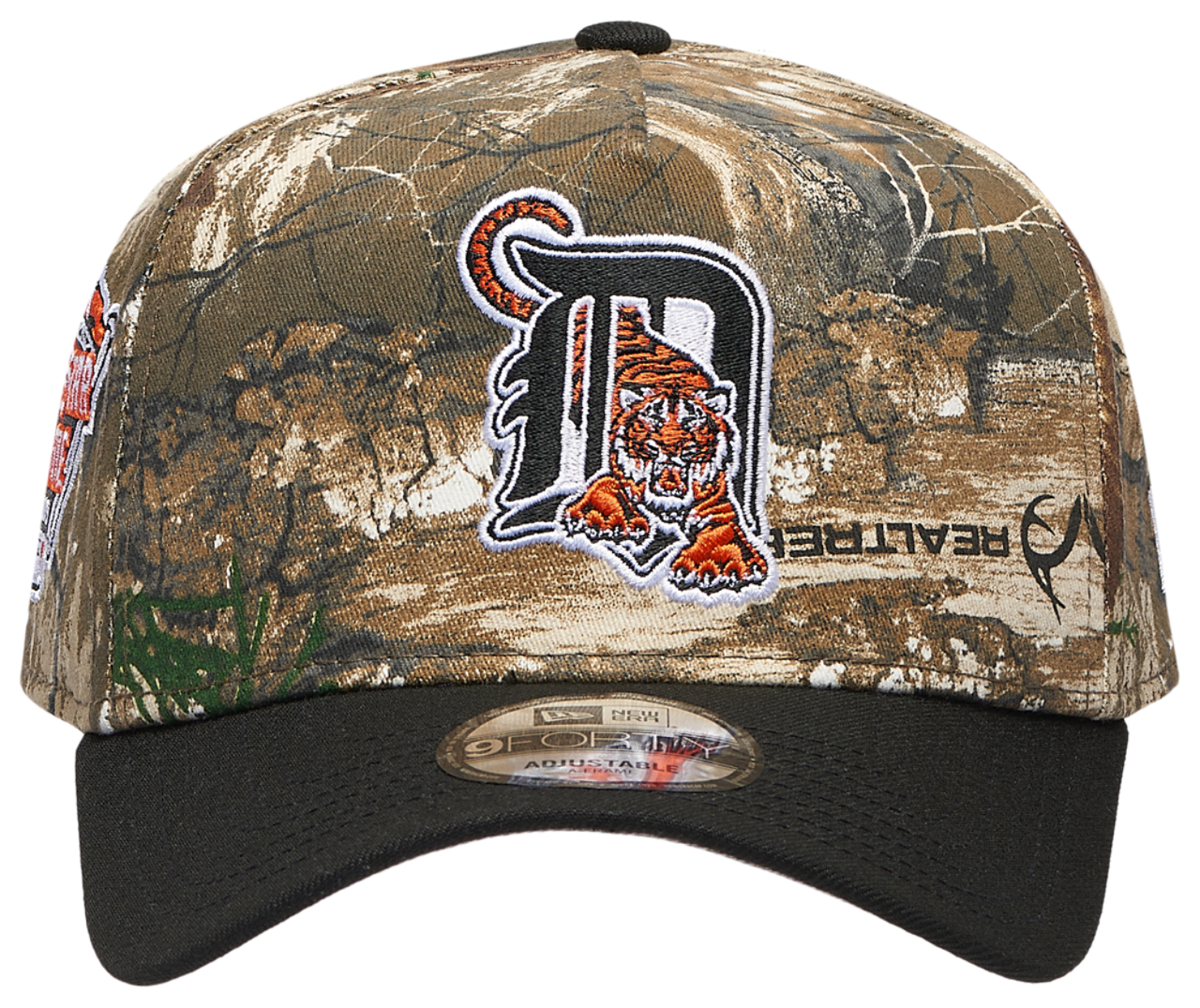 New Era Tigers 940 A-Frame RealTree Cap Image 2 of 5. Tap to open photo gallery.