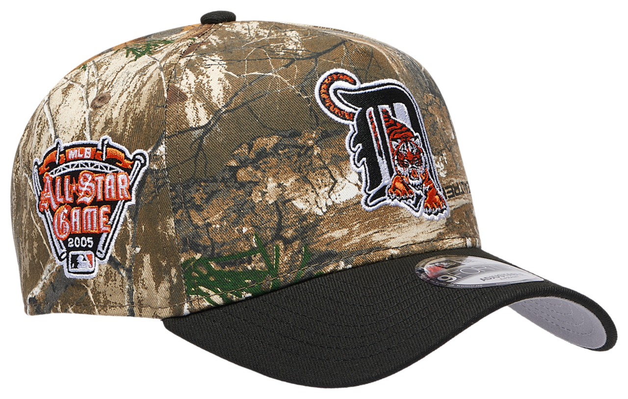 New Era Tigers 940 A-Frame RealTree Cap Image 3 of 5. Tap to open photo gallery.