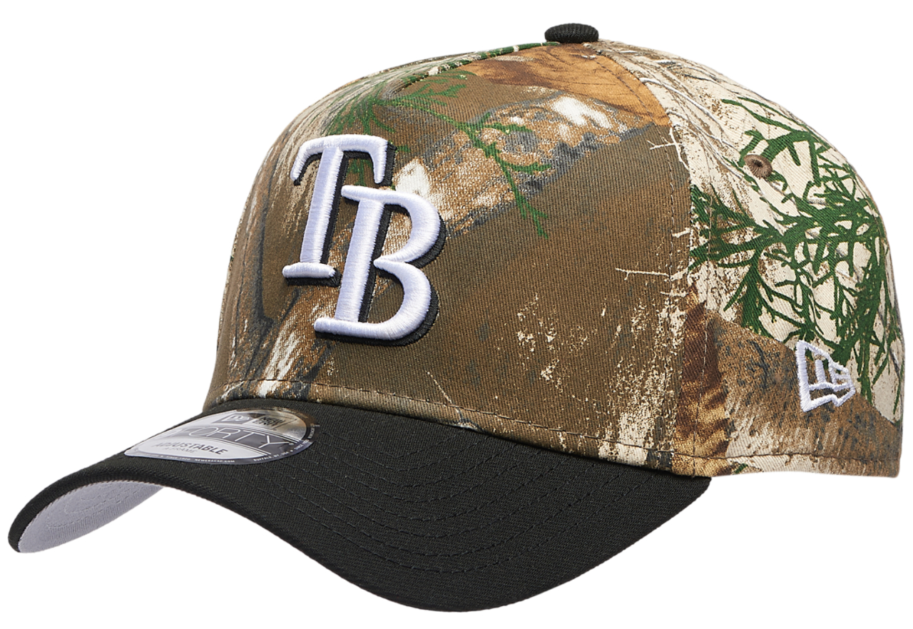 New Era Rays 940 A-Frame RealTree Cap Image 1 of 5. Tap to open photo gallery.