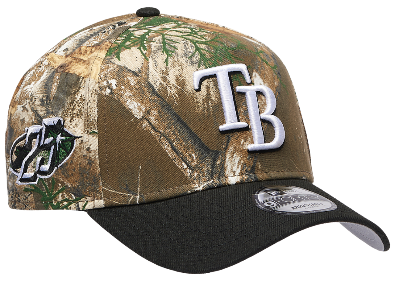 New Era Rays 940 A-Frame RealTree Cap Image 3 of 5. Tap to open photo gallery.