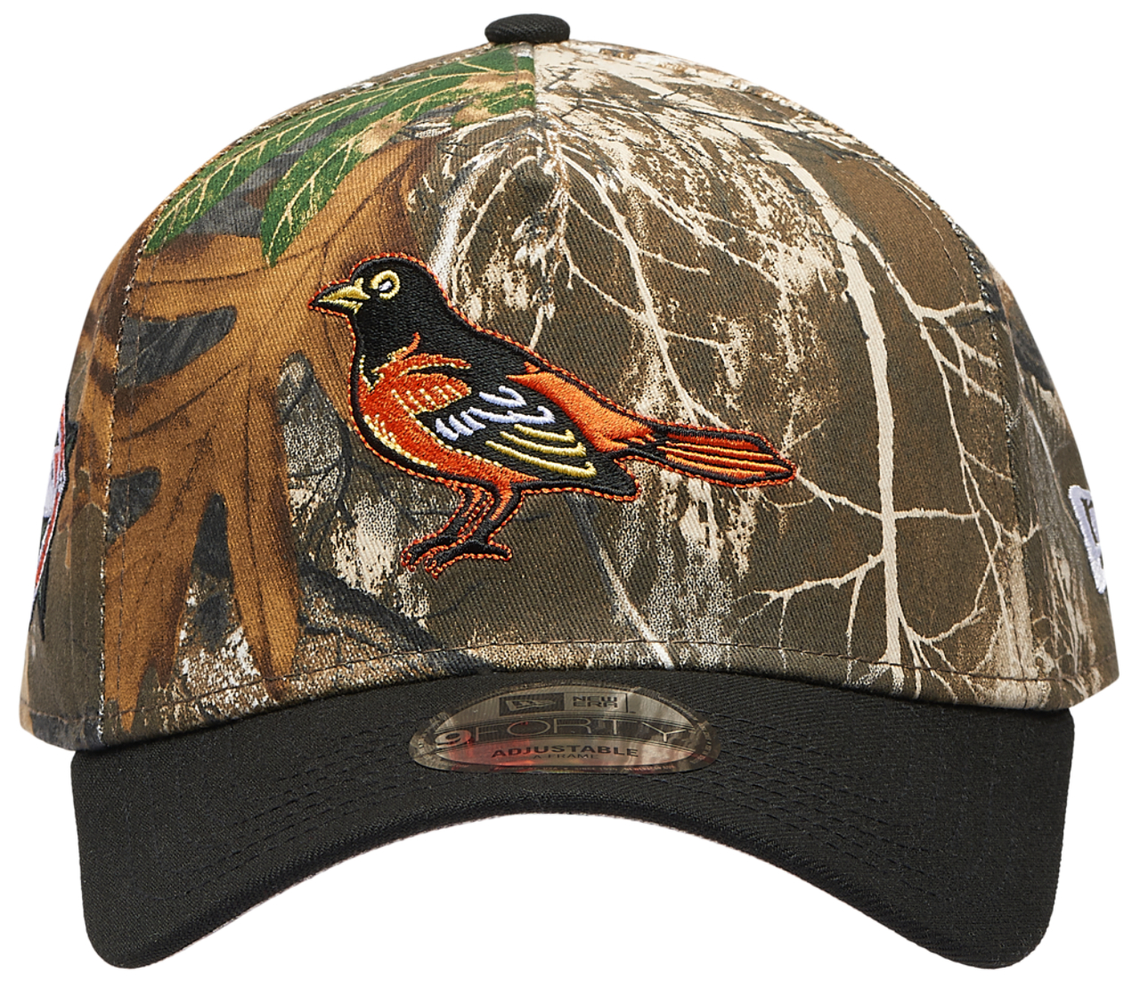 New Era Orioles 940 A-Frame RealTree Cap