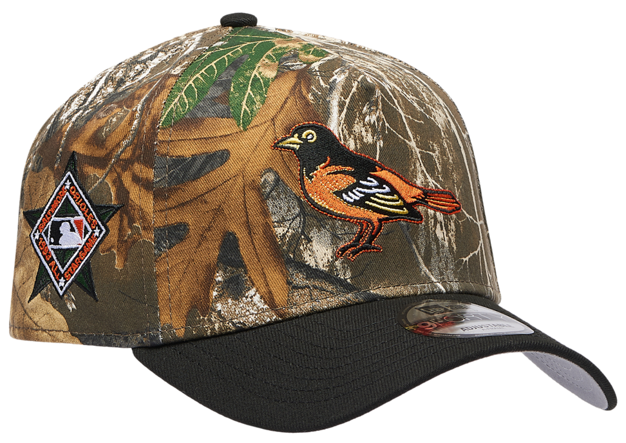 New Era Orioles 940 A-Frame RealTree Cap