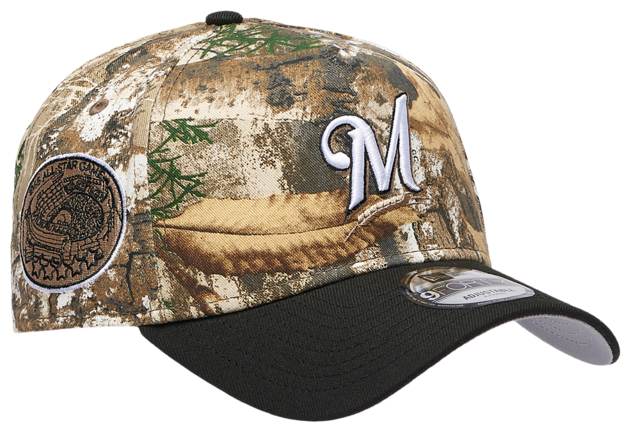 New Era Brewers 940 A-Frame RealTree Cap Image 3 of 5. Tap to open photo gallery.