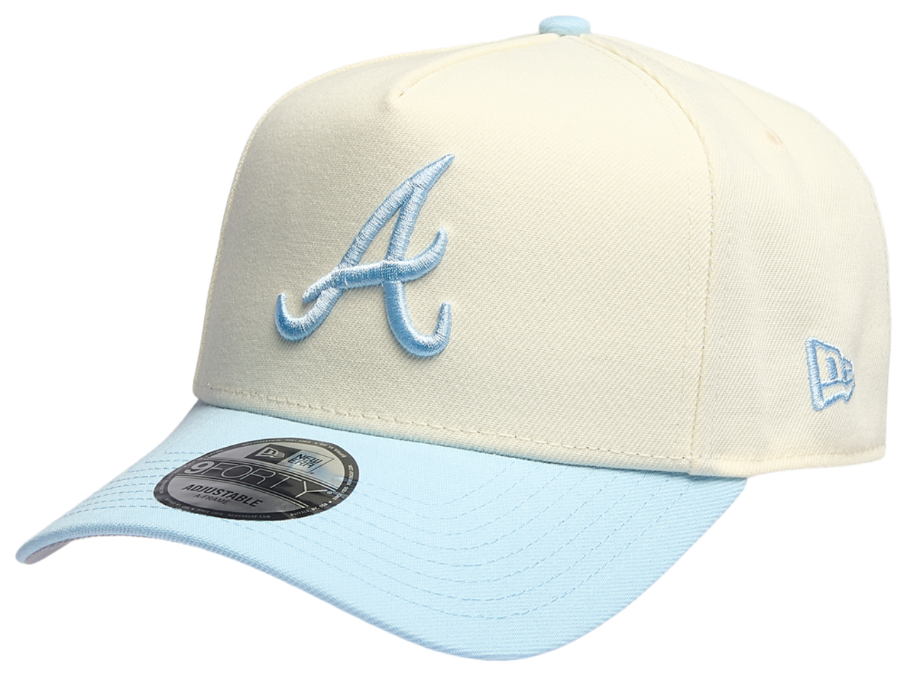 New Era Braves 940 A-Frame Cap Image 1 of 5. Tap to open photo gallery.