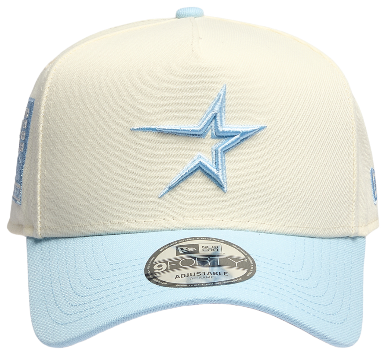 New Era Astros 940 A-Frame Cap Image 2 of 5. Tap to open photo gallery.