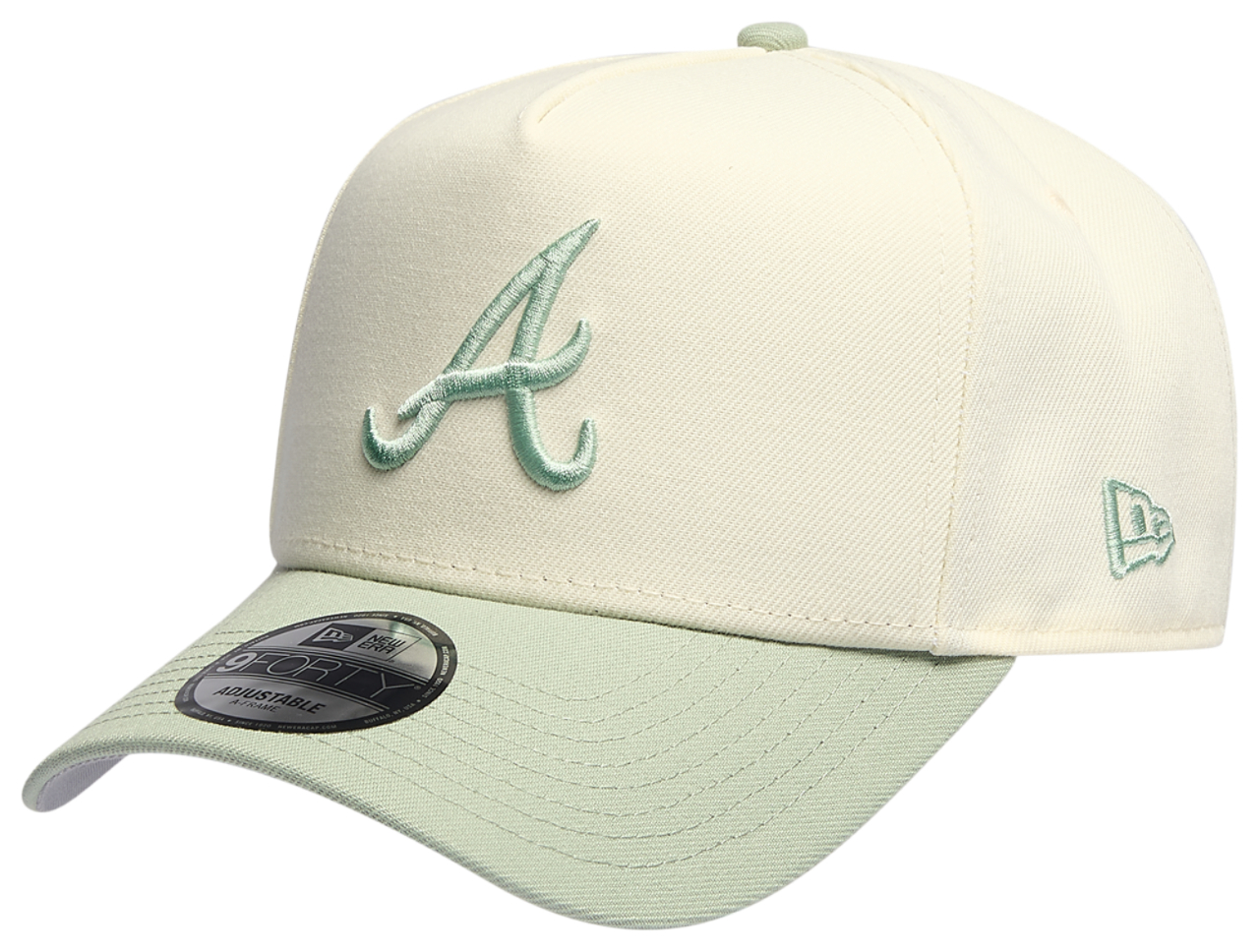 New Era Braves 940 A-Frame Cap Image 1 of 5. Tap to open photo gallery.