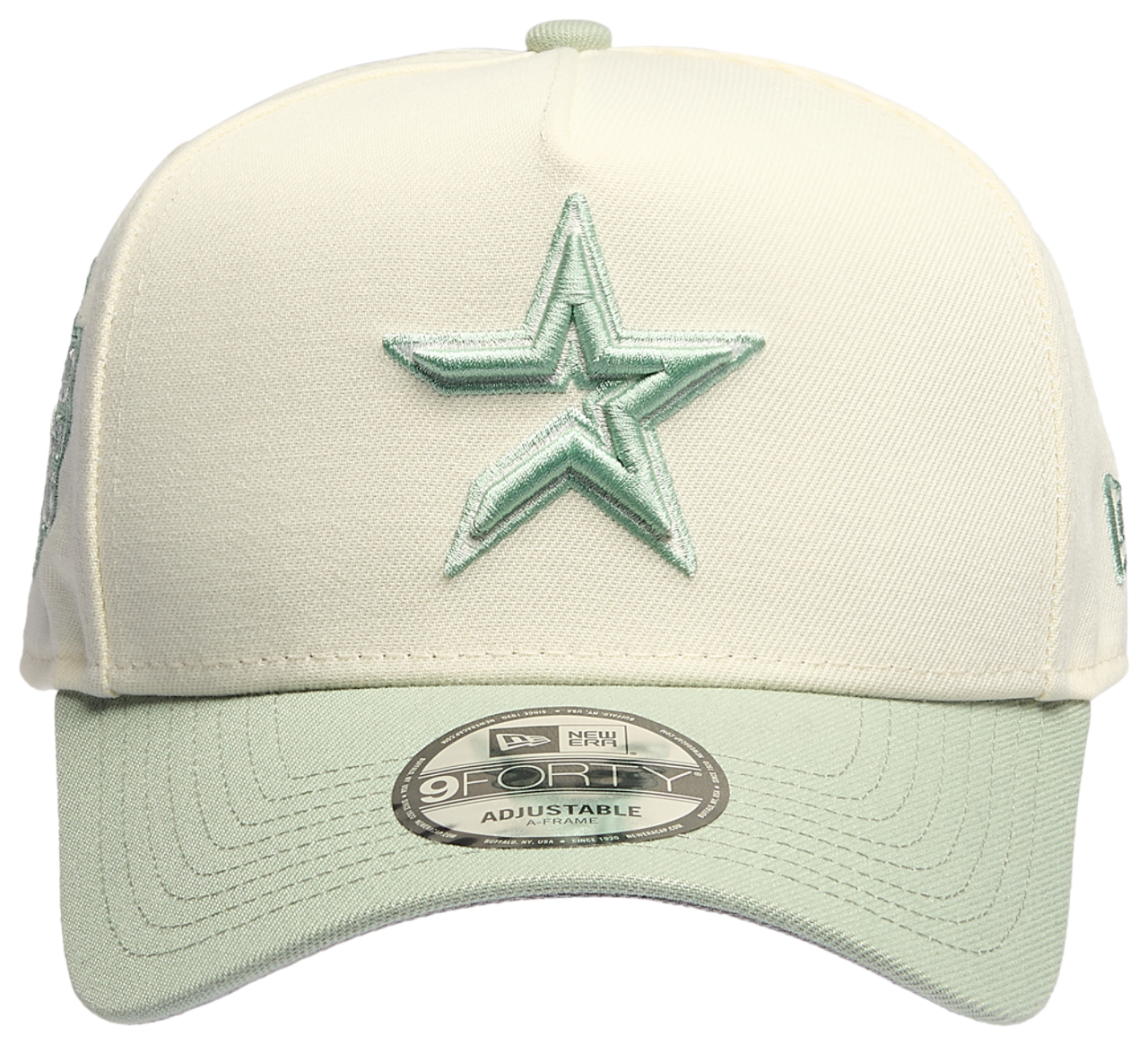 New Era Astros 940 A-Frame Cap Image 2 of 5. Tap to open photo gallery.