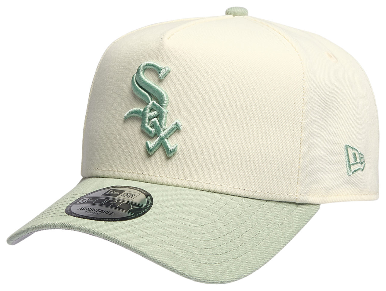New Era White Sox 940 A-Frame Cap Image 1 of 5. Tap to open photo gallery.