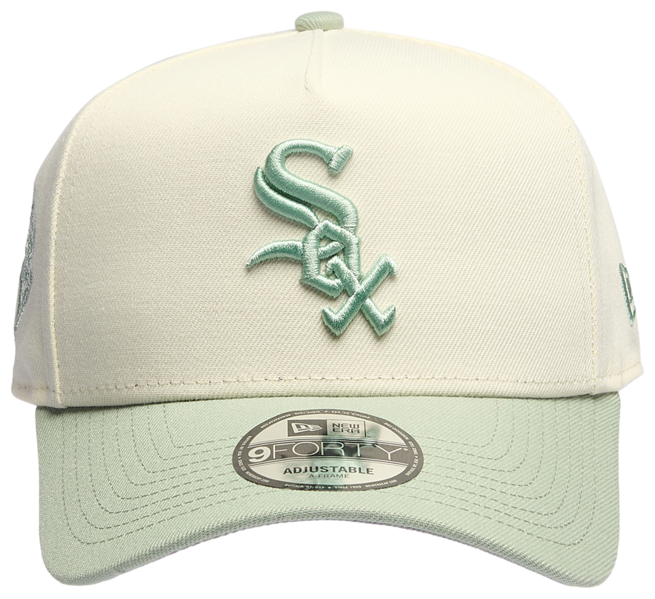 New Era White Sox 940 A-Frame Cap Image 2 of 5. Tap to open photo gallery.