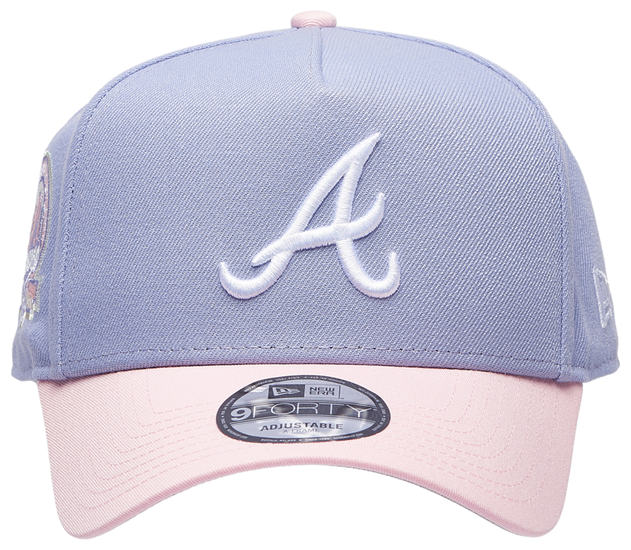 New Era Braves 940 A-Frame Cap Image 2 of 5. Tap to open photo gallery.