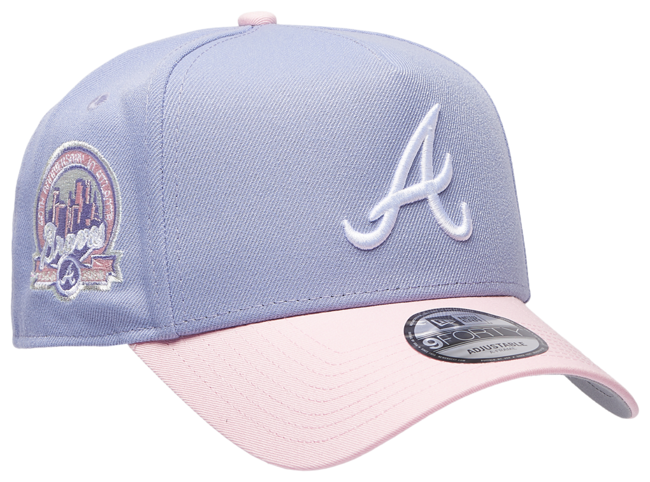 New Era Braves 940 A-Frame Cap Image 3 of 5. Tap to open photo gallery.