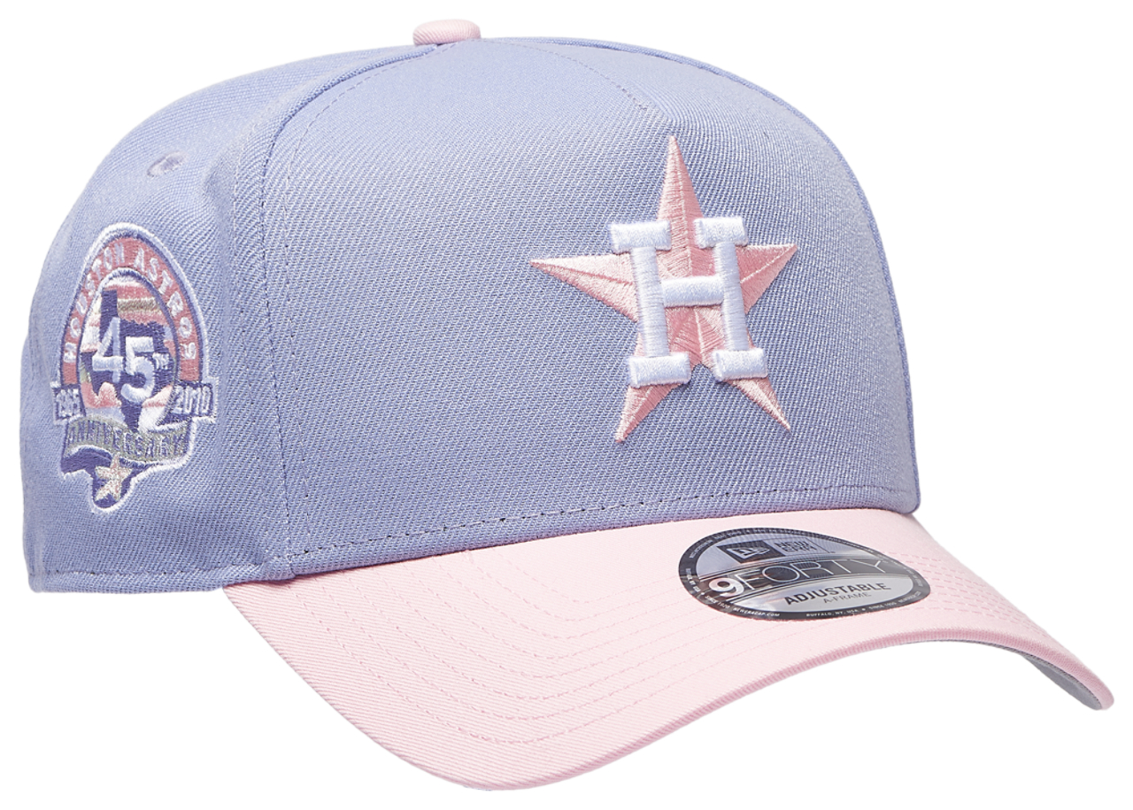 New Era Astros 940 A-Frame Cap Image 3 of 5. Tap to open photo gallery.