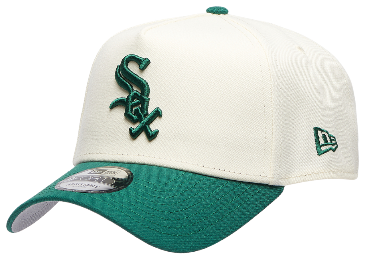 New Era White Sox 940 A-Frame Cap Image 1 of 5. Tap to open photo gallery.