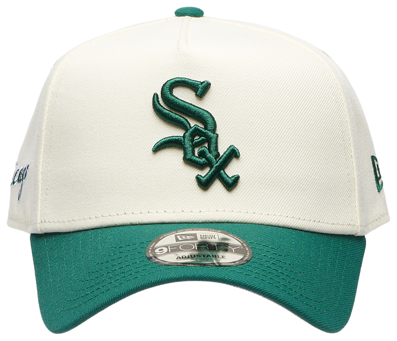 New Era White Sox 940 A-Frame Cap Image 2 of 5. Tap to open photo gallery.