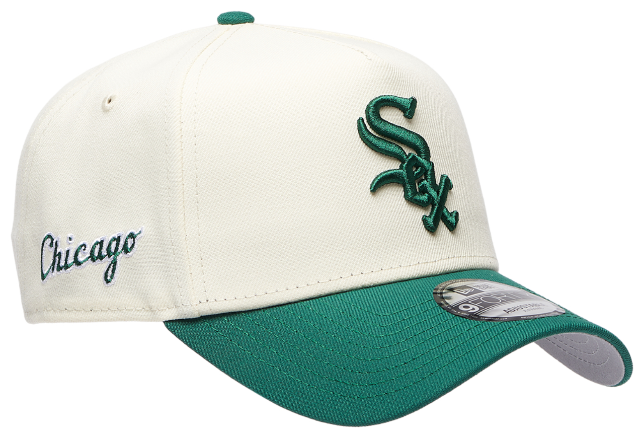 New Era White Sox 940 A-Frame Cap Image 3 of 5. Tap to open photo gallery.