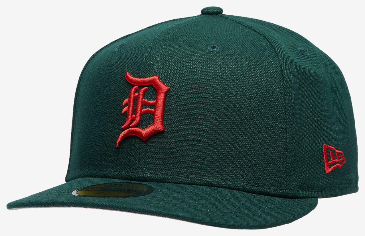 New Era Tigers 5950PC 40th Anniversary Cap Image 1 of 5. Tap to open photo gallery.