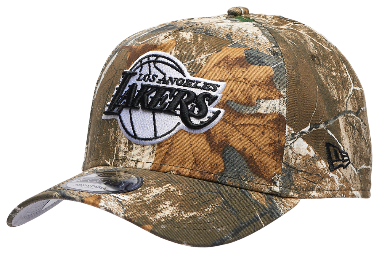 New Era Lakers 9FORTY A-Frame Realtree Cap Image 1 of 5. Tap to open photo gallery.
