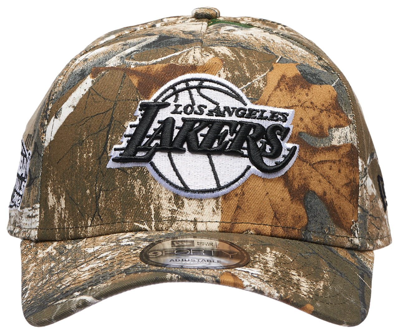 New Era Lakers 9FORTY A-Frame Realtree Cap Image 2 of 5. Tap to open photo gallery.