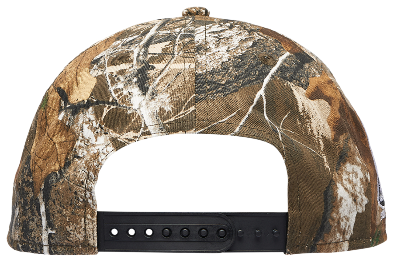 New Era Knicks 9FORTY A-Frame Realtree Cap Image 4 of 5. Tap to open photo gallery.