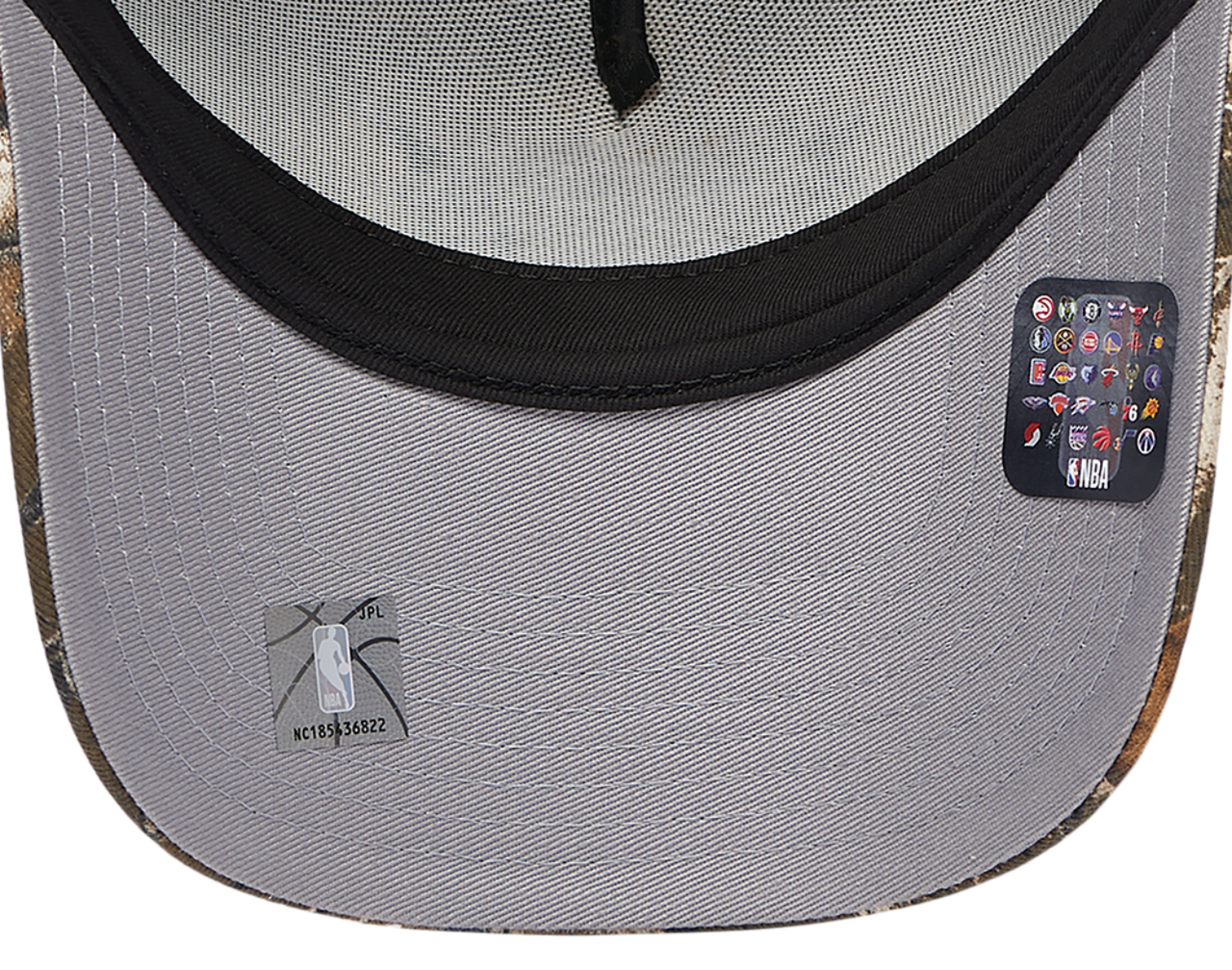 New Era Knicks 9FORTY A-Frame Realtree Cap Image 5 of 5. Tap to open photo gallery.