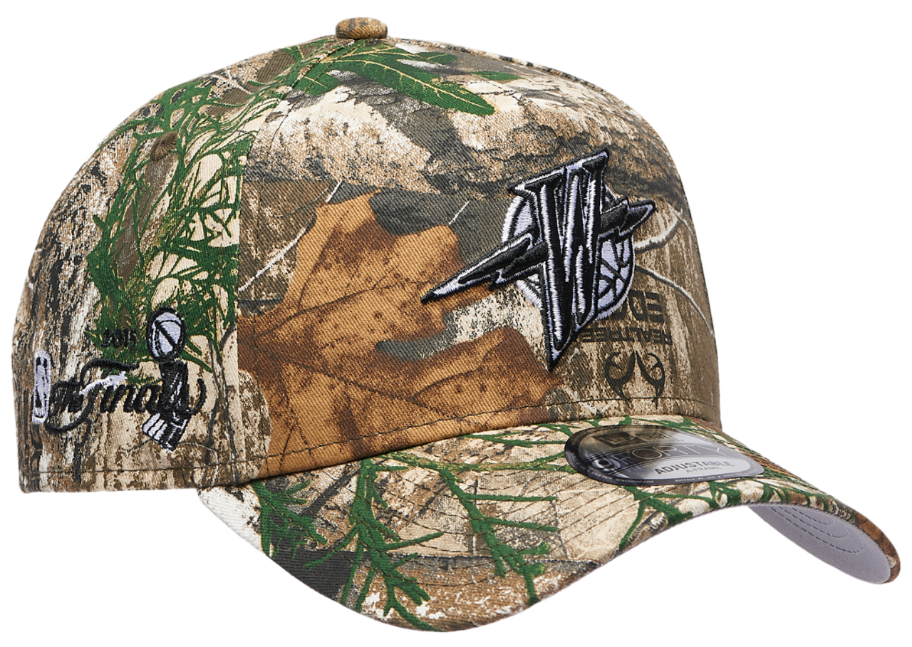 New Era Warriors 9FORTY A-Frame Realtree Cap Image 3 of 5. Tap to open photo gallery.