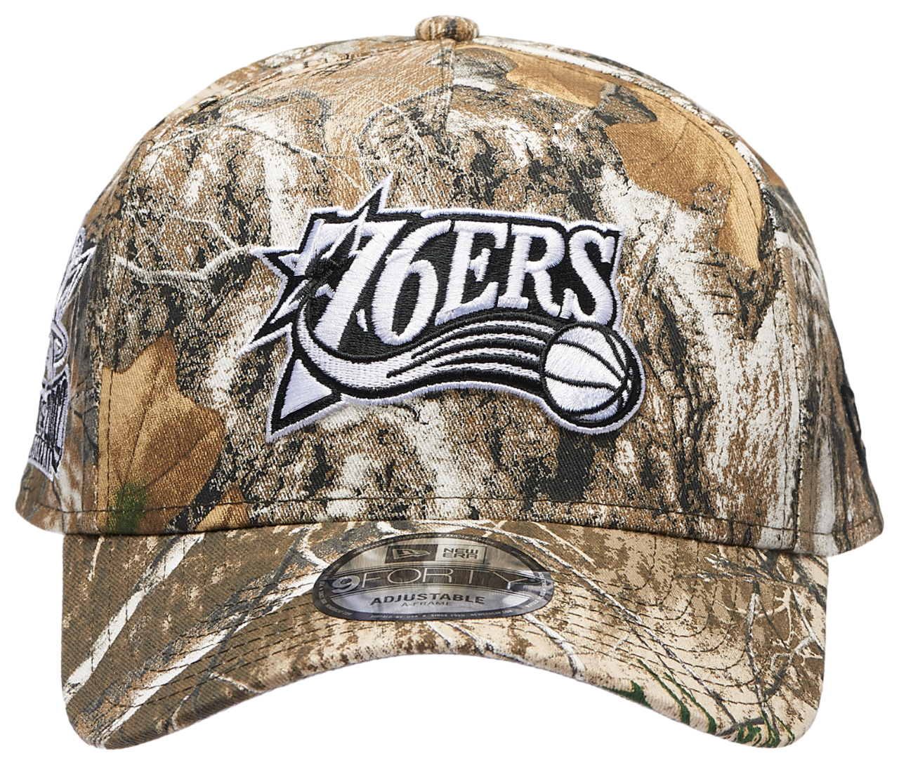 New Era 76ers 9FORTY A-Frame Realtree Cap Image 2 of 5. Tap to open photo gallery.