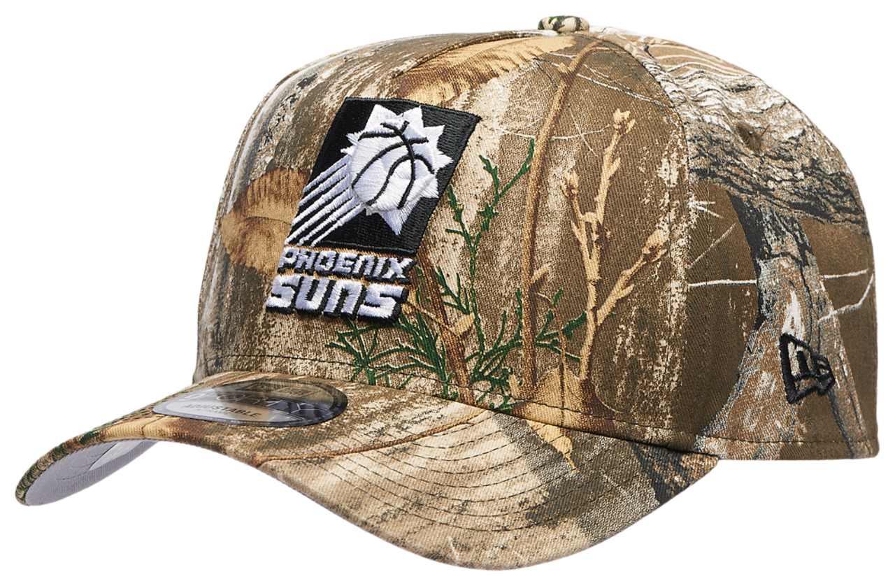 New Era Suns 9FORTY A-Frame Realtree Cap Image 1 of 5. Tap to open photo gallery.