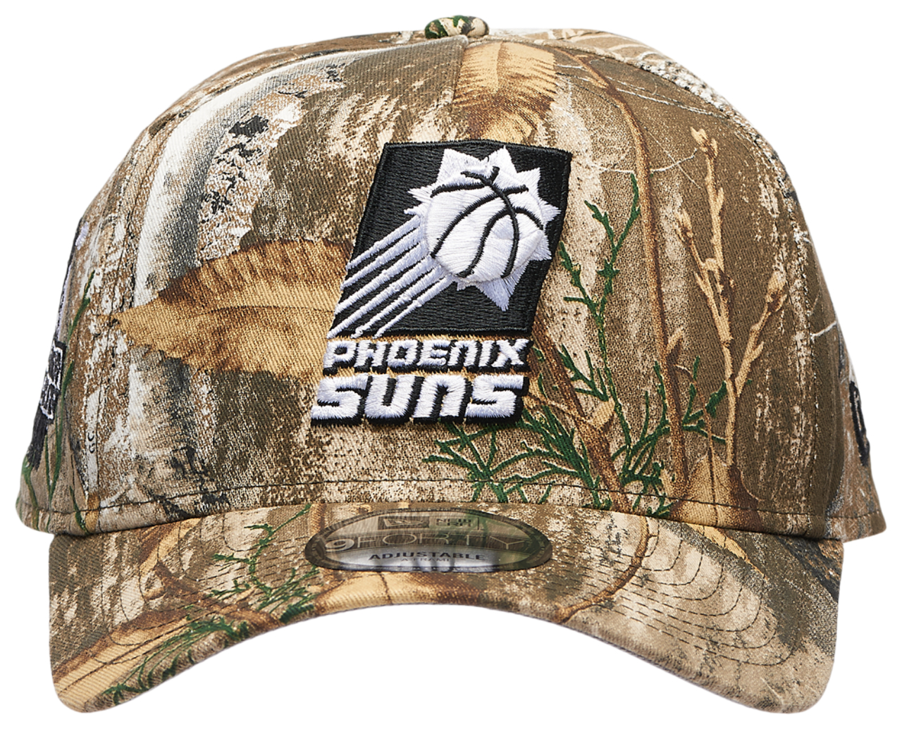 New Era Suns 9FORTY A-Frame Realtree Cap Image 2 of 5. Tap to open photo gallery.