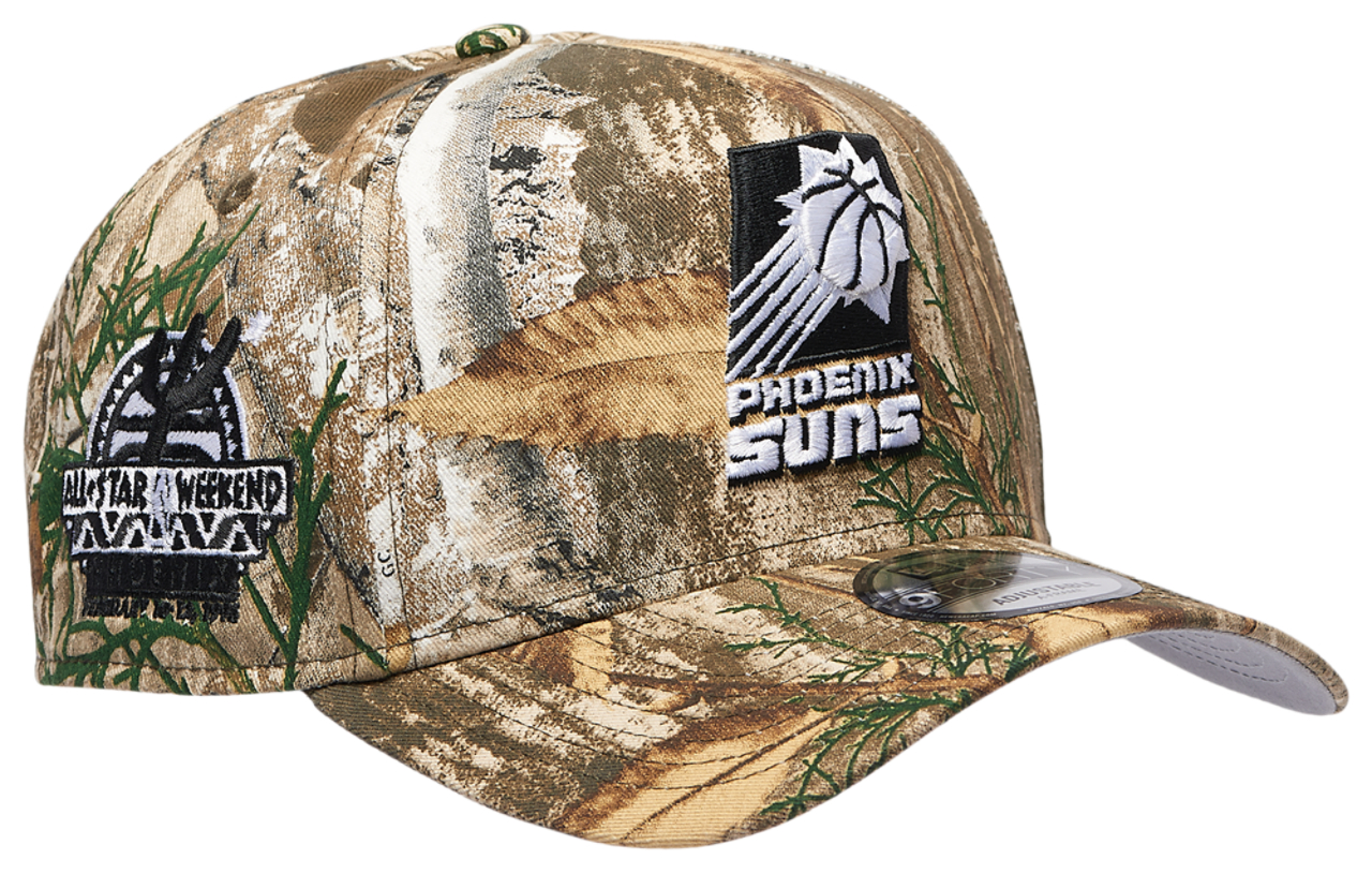 New Era Suns 9FORTY A-Frame Realtree Cap Image 3 of 5. Tap to open photo gallery.