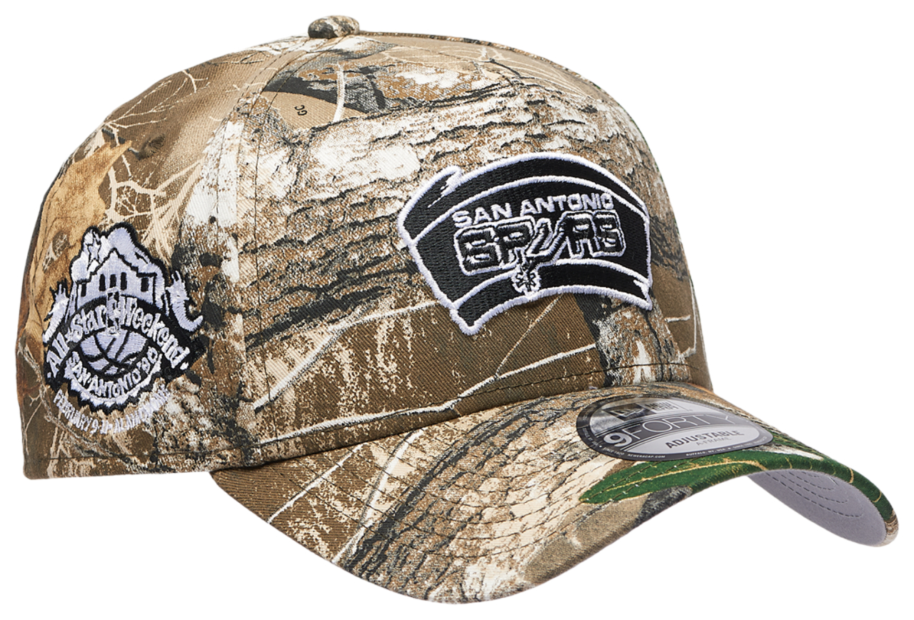 New Era Spurs 9FORTY A-Frame Realtree Cap Image 3 of 5. Tap to open photo gallery.