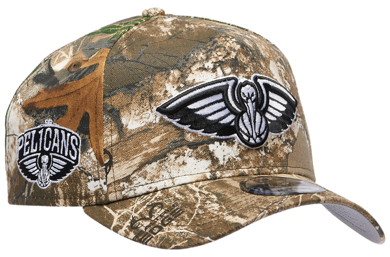 New Era Pelicans 9FORTY A-Frame Realtree Cap Image 3 of 5. Tap to open photo gallery.