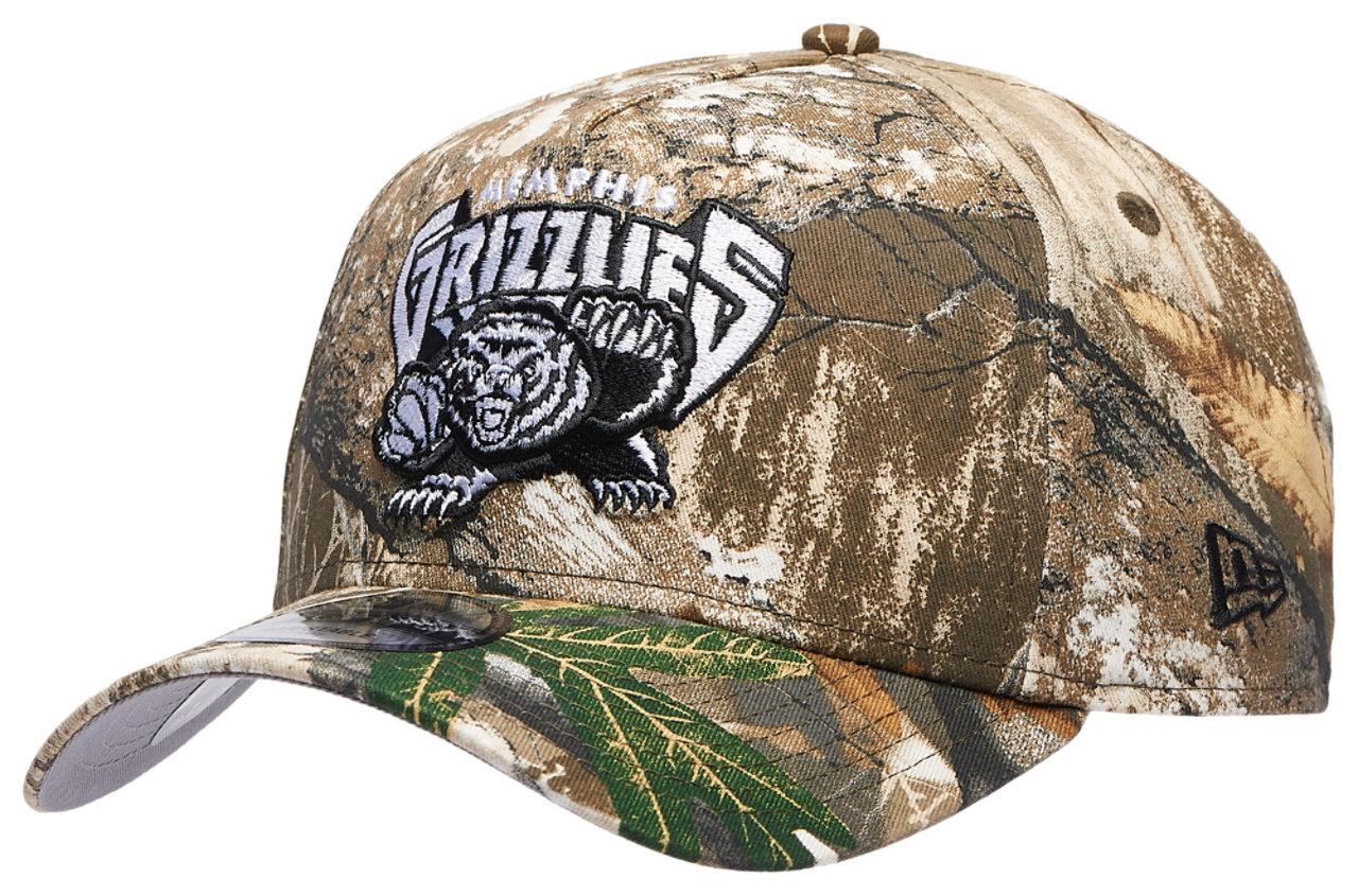 New Era Grizzlies 9FORTY A-Frame Realtree Cap Image 1 of 5. Tap to open photo gallery.