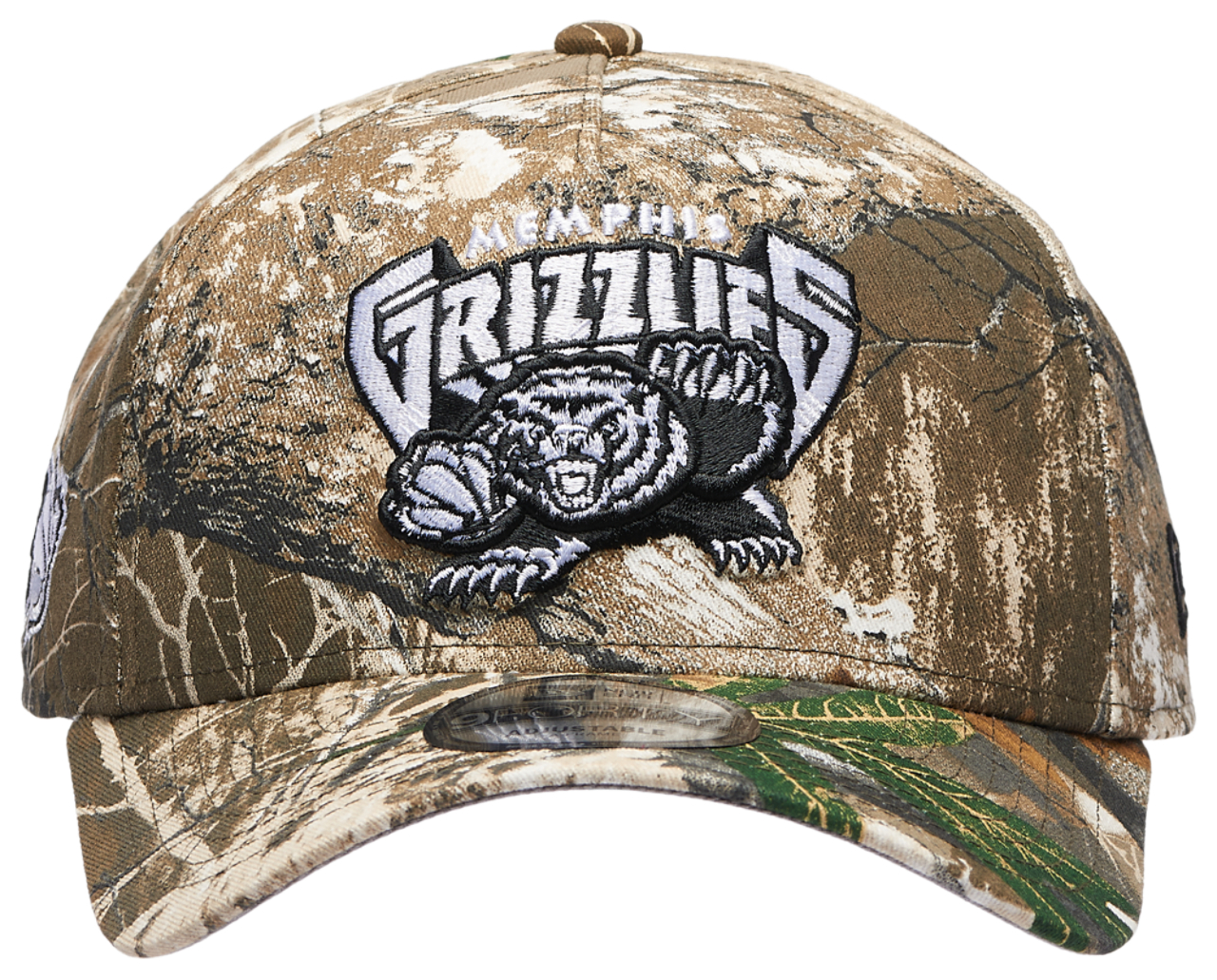 New Era Grizzlies 9FORTY A-Frame Realtree Cap Image 2 of 5. Tap to open photo gallery.