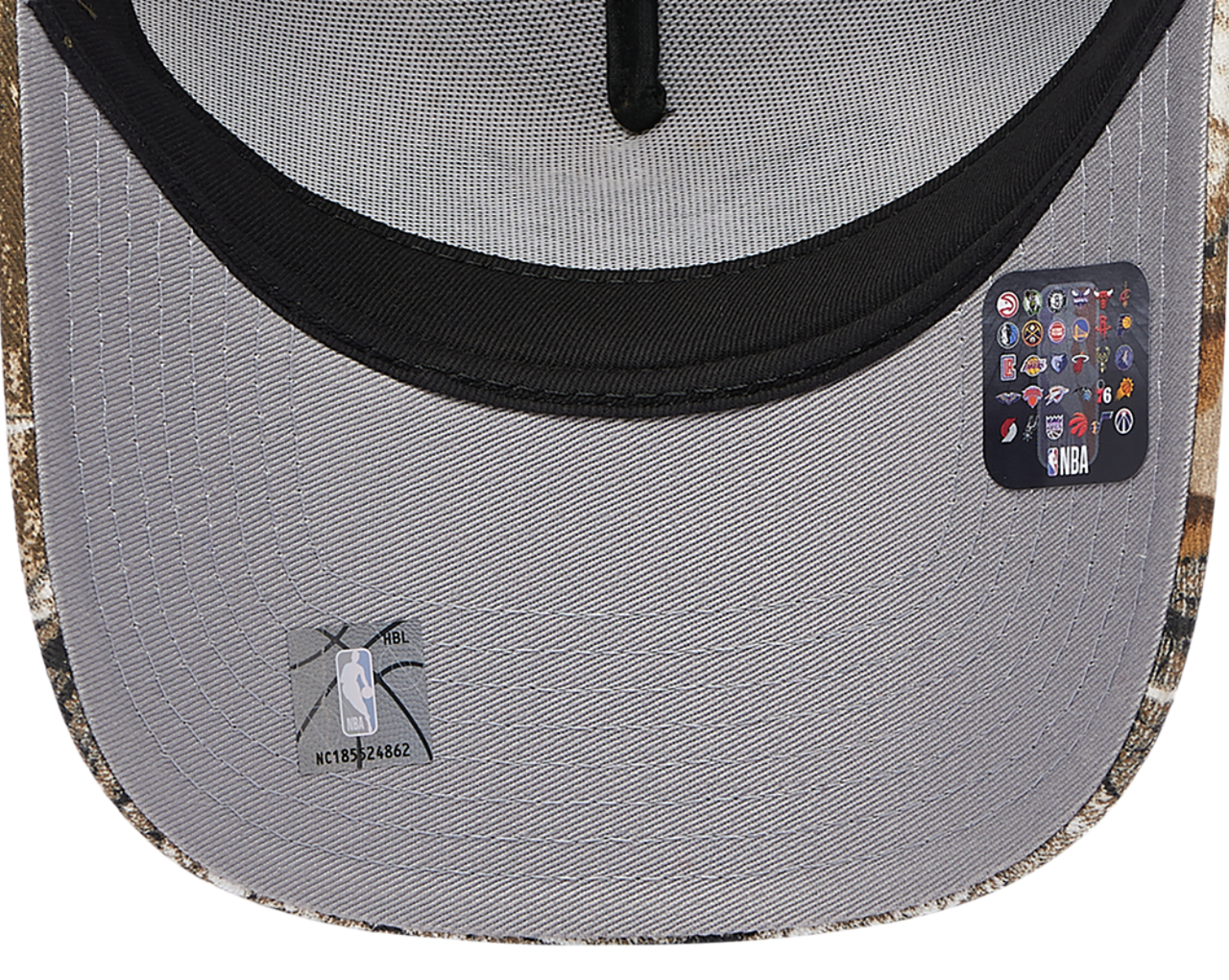 New Era Hornets 9FORTY A-Frame Realtree Cap Image 5 of 5. Tap to open photo gallery.