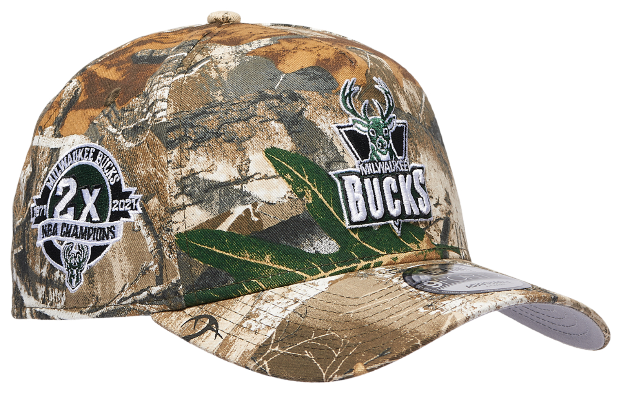 New Era Bucks 9FORTY A-Frame Realtree Cap Image 3 of 5. Tap to open photo gallery.