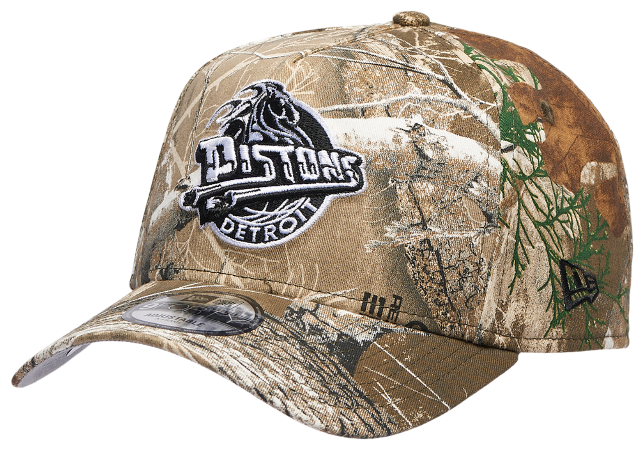 New Era Pistons 9FORTY A-Frame Realtree Cap Image 1 of 5. Tap to open photo gallery.
