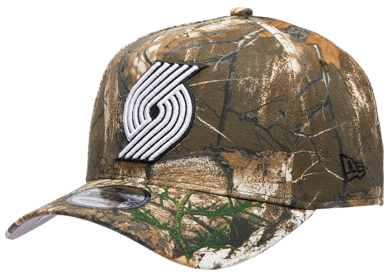 New Era Trailblazers 9FORTY A-Frame Realtree Cap Image 1 of 5. Tap to open photo gallery.