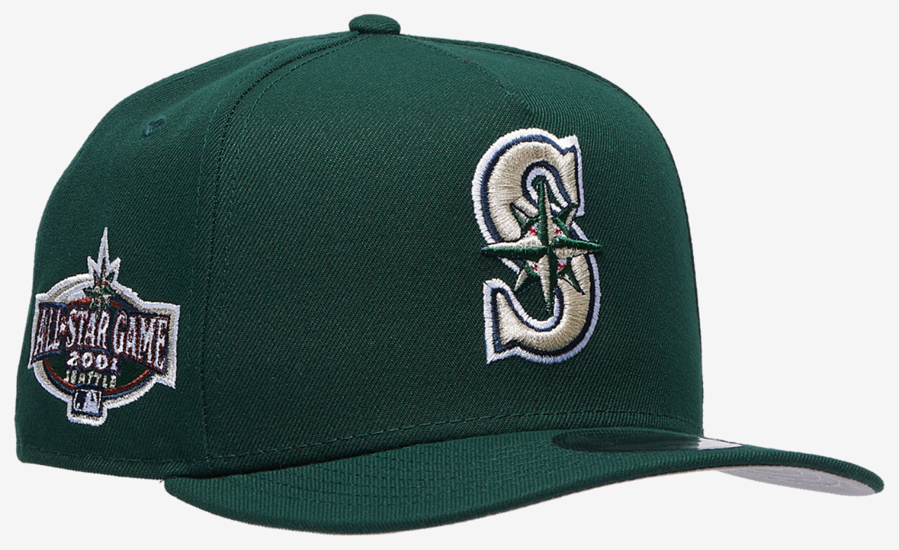 New Era 9FIFTY A-Frame MLB Curve Cap Image 3 of 5. Tap to open photo gallery.