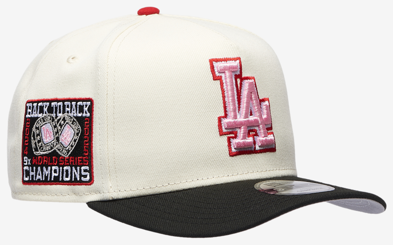 New Era 9FIFTY A-Frame MLB Curve Cap Image 3 of 5. Tap to open photo gallery.