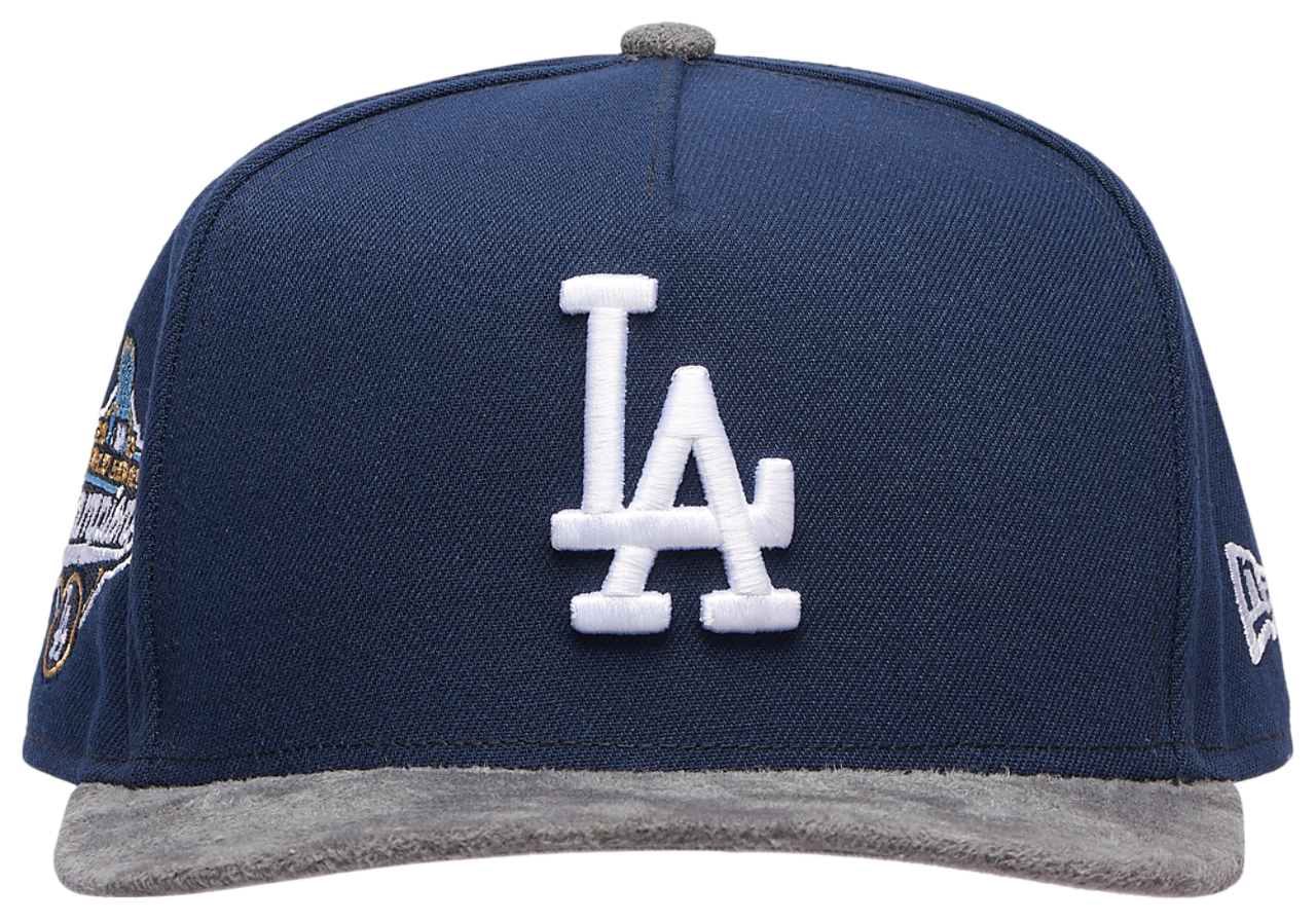 New Era Dodgers 9FIFTY A-Frame Curve 25 WS Champs Cap - Men's