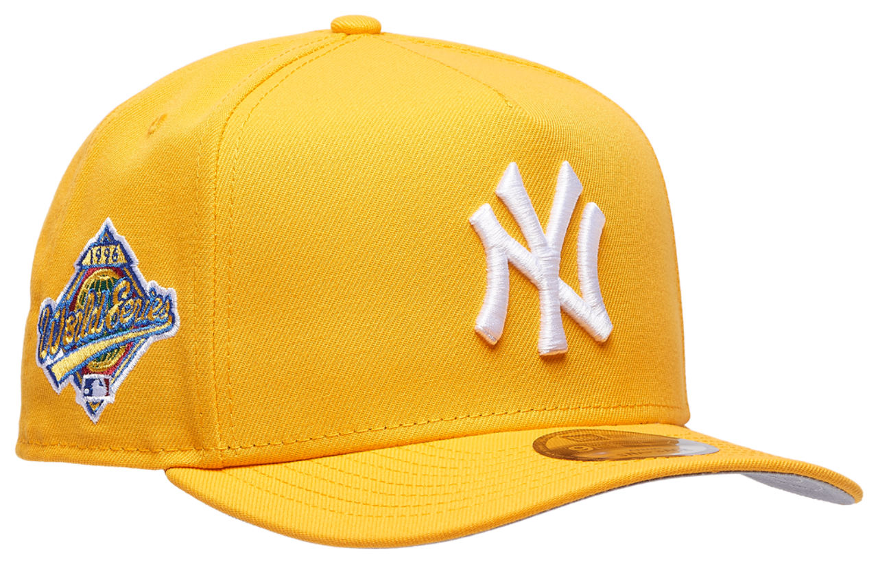 New Era Yankees 9FIFTY A-Frame Curve 96 WS Cap - Men's | Foot Locker